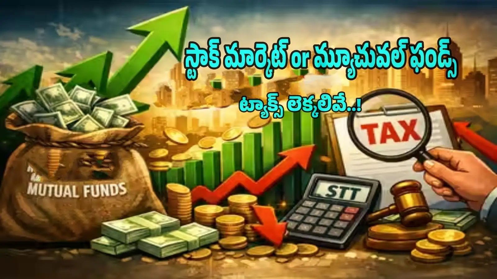 షేర్లు లేదామ్యూచువల్ ఫండ్స్లో రూ.3 లక్షలు లాభం వస్తే.. ఎంతట్యాక్స్ కట్టాలి? పూర్తి లెక్కలు ఇవే..! – general