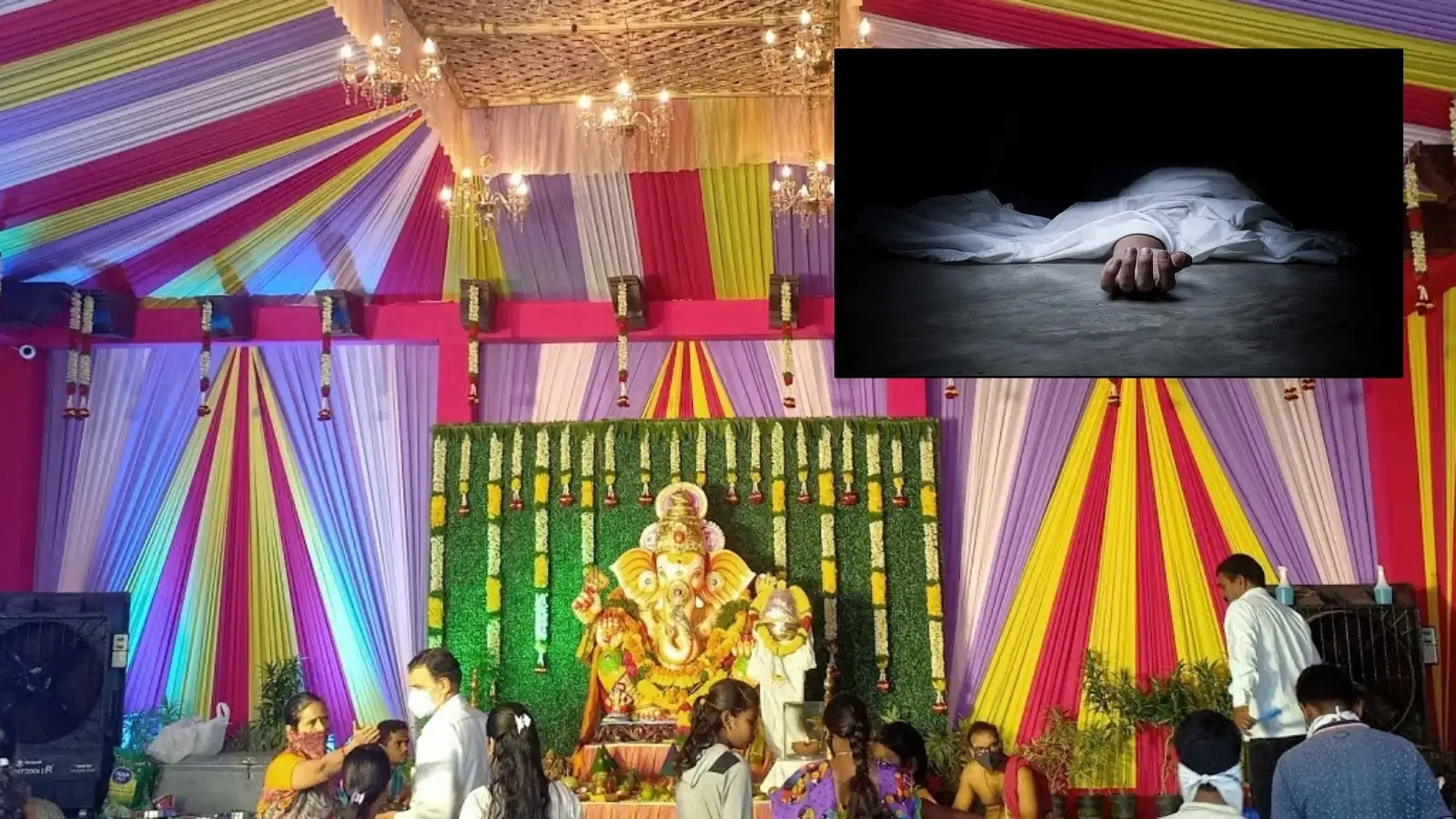 గణపతి మండపంలో విషాదం.. పూజ చేస్తుండగానే పూజారి మృతి – general