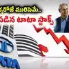టాటా సన్స్‌ ఛైర్మన్‌గా మళ్లీ చంద్రనే.. వ్యతిరేకించిన నోయల్ టాటా.. మళ్లీ భారీగా పడిన టాటా స్టాక్స్!