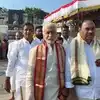 టీడీపీ నేతను కొత్త పార్టీలోకి ఆహ్వానించిన విజయసాయిరెడ్డి.. తిరుమల శ్రీవారిని దర్శించుకున్న ఇద్దరు నేతలు
