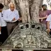 Medak Gajalakshmi Sculpture: రాష్ట్రకూటుల శిల్పకళా అద్భుతం.. మెదక్‌లో అరుదైన గజలక్ష్మి శిల్పం లభ్యం