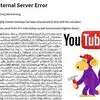 YouTube Error,యూట్యూబ్ ఓపెన్ చేస్తే కోతి బొమ్మ.. గగ్గోలు పెట్టిన ...
