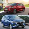 Maruti Suzuki Ertiga vs Toyota Rumion MPV car key differences: மாருதி ...