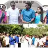Pongal Festival,திருச்சி மாவட்ட ஆட்சியர் அலுவலக வளாகத்தில் கொண்டாடப்பட்ட பொங்கல் விழா! அமைச்சர் கே.என் நேரு பங்கேற்பு! - minister kn nehru participate pongal festival in trichy collector office - Samayam Tamil