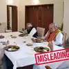 Amit shah And Mamata Banerjee Together Eat Lunch Old photo Viral Now ...