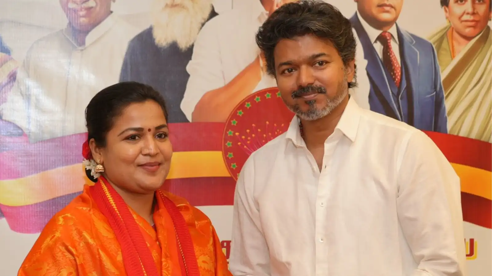 ranjana-nachiar-quits-tvk-joins-dmk-vijay-party-shocker