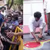 பெரம்பூருக்கு சர்ப்ரைஸ் விசிட் - விசில் கோலம் போட்டு மாஸ் காட்டிய விஜய்.. உற்சாகத்தில் தொண்டர்கள்!