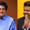 பெண்கள் பாதுகாப்பு முக்கியம்.. தமிழ்நாட்டிற்கு நல்ல தொடக்கம் - CM விஜய்க்கு கிரண்பேடி வாழ்த்து! 