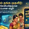 தங்கத்தில் பணத்தைக் கொட்டும் முதலீட்டாளர்கள்.. டிஜிட்டல் முறையை விரும்பும் இளைஞர்கள்! 