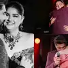 மேடையில் பேச முடியாமல் அழுத போனி கபூர் மகன்: கட்டிப்பிடித்து சமாதானம் செய்த தங்கை