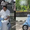 சட்டப்பேரவைக்கு ஸ்கூட்டரில் வந்த புதுச்சேரி ஆளும் கட்சி MLA-வுக்கு அபராதம்: பின்னணி என்ன?