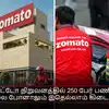 ஜொமேட்டோ நிறுவனத்தில் 250 பேர் பணிநீக்கம்: வேலை போனாலும் இதெல்லாம் கிடைக்கும்