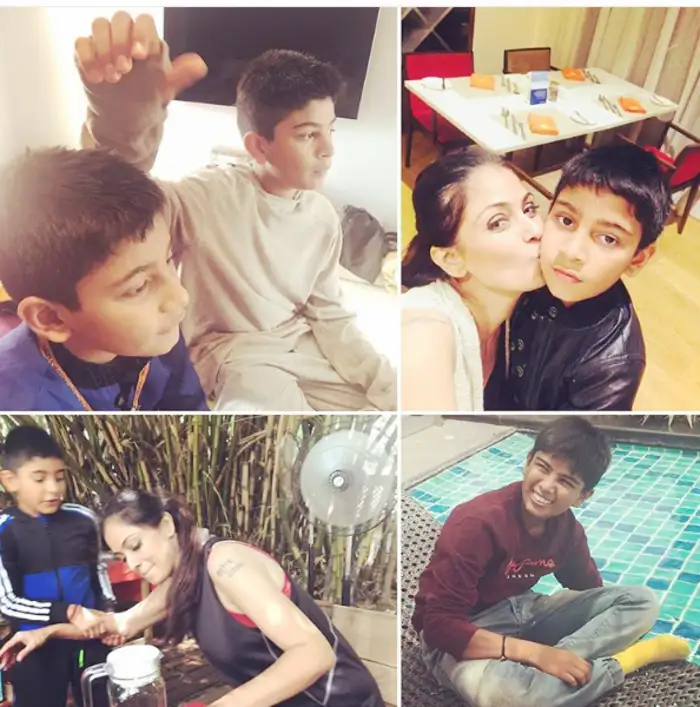 Simran Family Photos,Simran : என் பையன் யார் என்று தெரியுமா? படத்தை ...