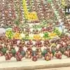 Ahmedabad Apple Temple,3,000 கிலோ ஆப்பிள் பூஜை; ஆச்சரியத்தில் பக்தர்கள் ...