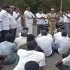 Thiruvarur Valarum Tamilagam Party Members Protest,பூவனூர் ராஜ்குமார் ...