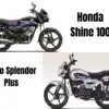 Honda Shine Vs Hero Splendor,Honda Shine 100 vs Hero Splendor Plus ...
