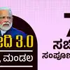 ನೂತನ ಕೇಂದ್ರ ಸಚಿವರ ಪಟ್ಟಿ,MODI 3.0 : ನರೇಂದ್ರ ಮೋದಿ ಟೀಂ ಸೇರಿದ 71 ಸಚಿವರು! 30 ಕ್ಯಾಬಿನೆಟ್‌, 41 ರಾಜ್ಯ ಮಂತ್ರಿಗಳು; ಇಲ್ಲಿದೆ ಸಂಪೂರ್ಣ ಪಟ್ಟಿ! - modi 3.0 narendra modi nda government cabinet 72 ministers take oath here the full list - vijaykarnataka