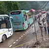 Shiradi Ghat Traffic Jam,ಶಿರಾಡಿ ಘಾಟ್ ಹೆದ್ದಾರಿ ಬೆಳಗ್ಗೆ ಬ್ಲಾಕ್: ಗುಂಡ್ಯದಲ್ಲಿ ಗೇಟ್‌ ತೆರಯಲು ವಿಳಂಬ, ನಿಂತಲ್ಲೇ ನಿಂತ ಬೆಂಗಳೂರು ವಾಹನಗಳು - block on shiradi ghat highway in the morning delay in opening gate at gundya bengaluru vehicles standing still - vijaykarnataka