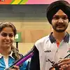 Bhaker And Sarabjot Qualify For Bronze Medal Match,Shooting: ಮಿಶ್ರ ವಿಭಾಗದಲ್ಲಿ ಕಂಚಿನ ಪದಕದ ಸುತ್ತಿಗೆ ಲಗ್ಗೆಯಿಟ್ಟ ಮನು ಭಾಕರ್‌, ಸರಬ್ಜಿತ್‌ ಸಿಂಗ್‌! - paris olympics 2024: manu bhaker and sarabjot singh qualify for bronze medal match in 10m air pistol mixed - vijaykarnataka