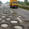 Potholes In National Highway In Karnataka,ಬೈಕಂಪಾಡಿ ದಾಟಿದ ನಂತರ ಹೆದ್ದಾರಿ ...