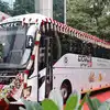 ಕೆಎಸ್‌ಆರ್‌ಟಿಸಿಗೆ ಹೊಸ ಹೈಟೆಕ್‌ ಬಸ್‌,KSRTC ಹೊಸ 5 ವೋಲ್ವೋ ಐರಾವತ ಕ್ಲಬ್‌ ಕ್ಲಾಸ್‌ 2.0 ಬಸ್‌ಗಳು ಆರಂಭ; ಎಲ್ಲಿಂದ ಎಲ್ಲಿಗೆ ಸಂಚಾರ? - ksrtc launches 5 new volvo airavata club class buses bengaluru mysore mangaluru mantralayam tirupati route - vijaykarnataka