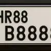 Cost Of Fancy Registration Numbers For Vehicles,'HR88B8888' ನೋಂದಣಿ ...