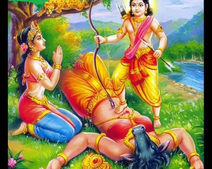 ​9.ಮಹಿಷಿ ಮತ್ತು ಮಣಿಕಂಠನ ನಡುವೆ ಘೋರ ಯುದ್ಧ: